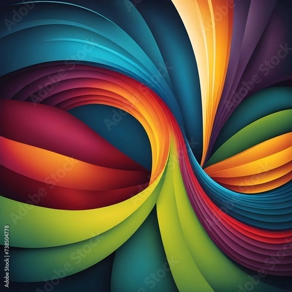 Obraz Abstract beautiful multi-color background