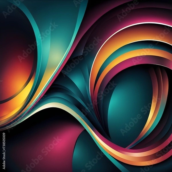 Obraz Abstract beautiful multi-color background