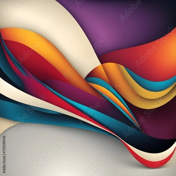 Obraz Abstract beautiful multi-color background