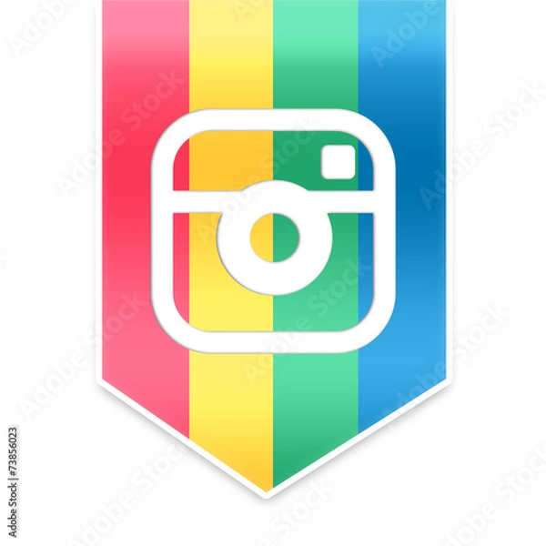Obraz Instagram ribbon