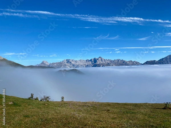 Fototapeta Mer de nuage