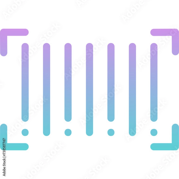 Fototapeta Barcode icon