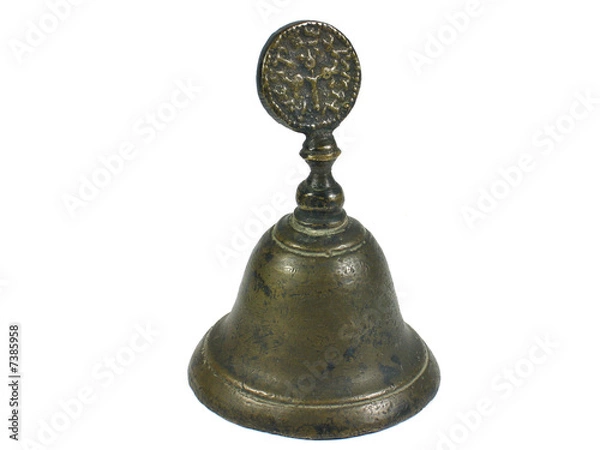 Obraz Ancient bell Israel isolated