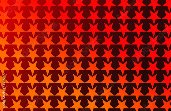 Obraz Stars and dark red backdrop