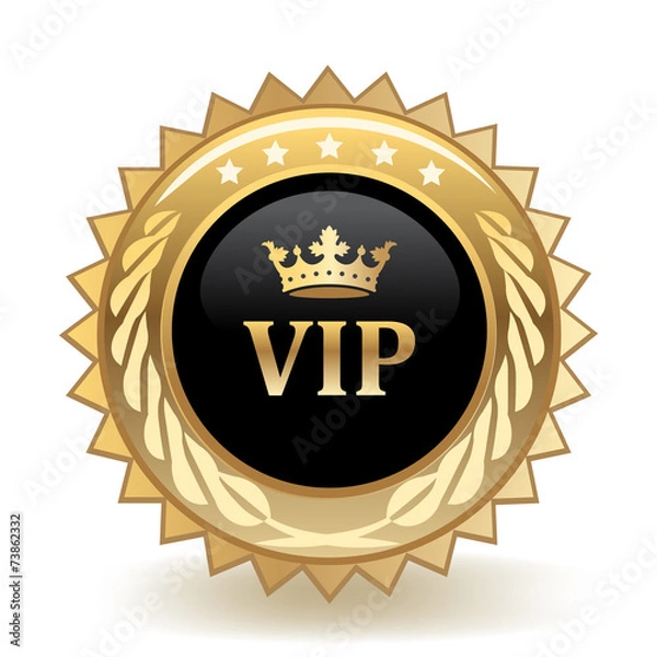 Obraz VIP Badge