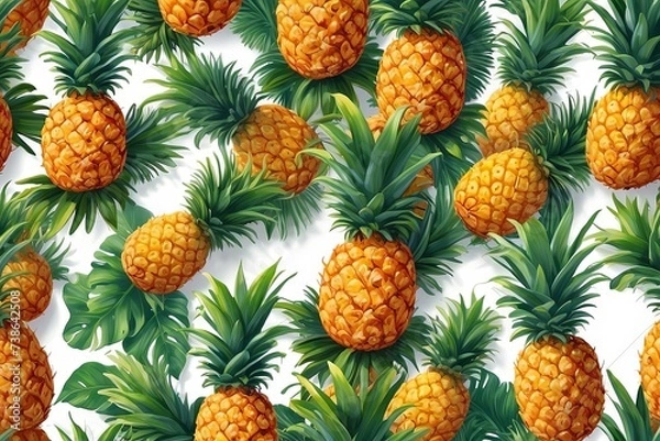 Fototapeta Pineapples