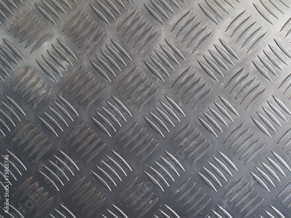 Fototapeta Metal plate for background or design.