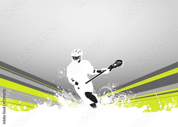 Fototapeta Lacrosse background