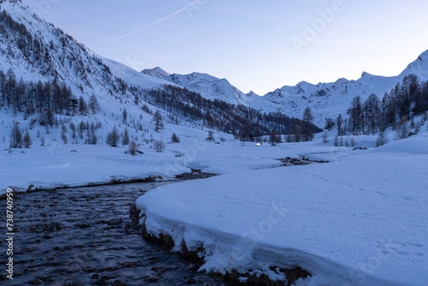 Fototapeta Vallon de larche 
