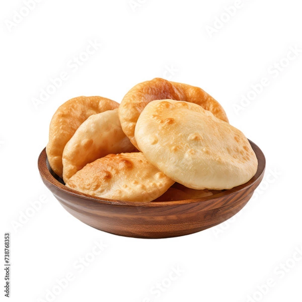 Obraz Poori Elegance on White: AI-Generated
