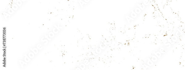 Fototapeta Abstract luxury golden confetti glitter and dust falling down on transparent background. Shiny glittering dust background.