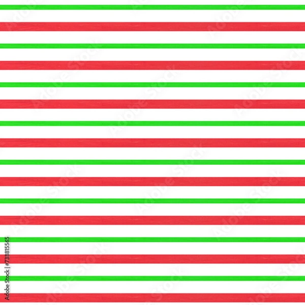 Fototapeta plasticine red and green  stripe seamless background