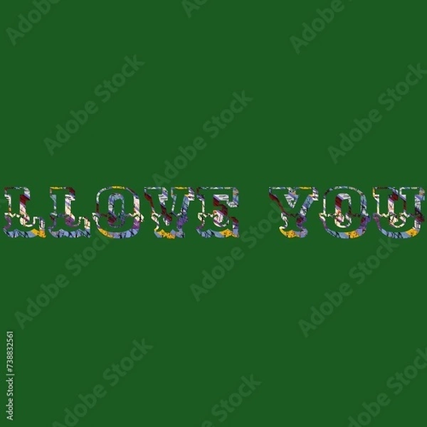 Fototapeta The written text - a million words - is dead, ornate and pleasing to the eyes 