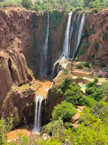 Obraz Morocco Waterfall 2023