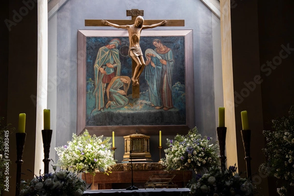 Obraz Cristo en el altar