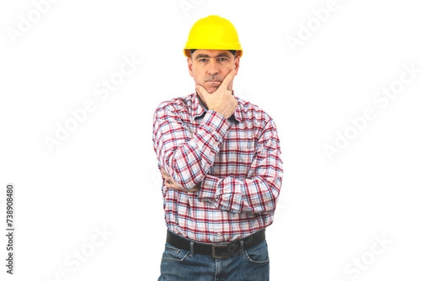 Obraz Builder man