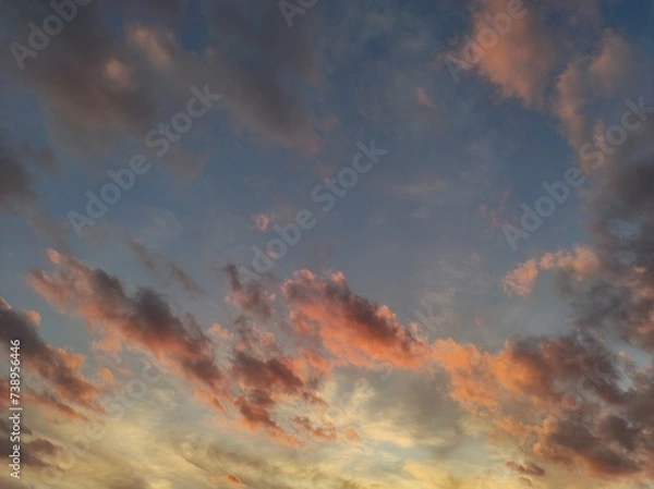 Obraz clouds in the sky