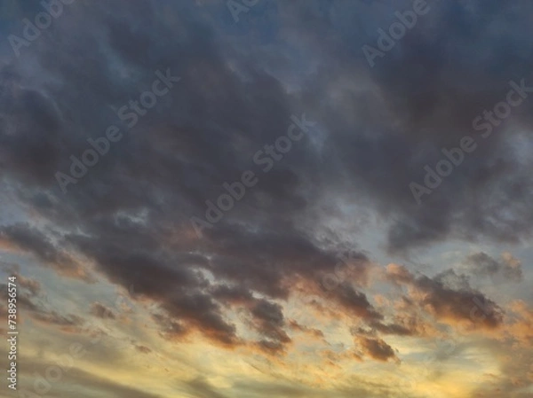 Obraz clouds in the sky