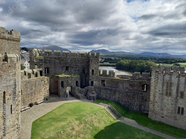 Fototapeta Caernarfon Castle