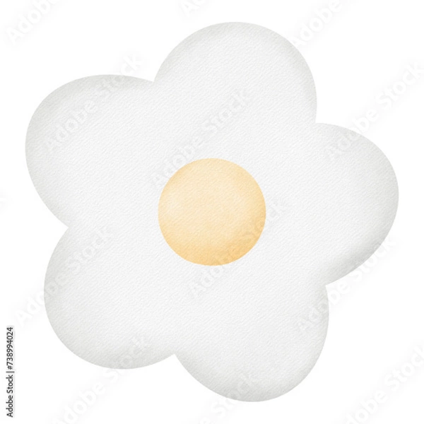 Fototapeta White flower 