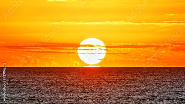 Obraz sunset over the sea