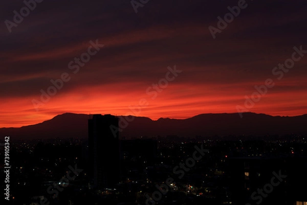 Obraz Atardecer de invierno