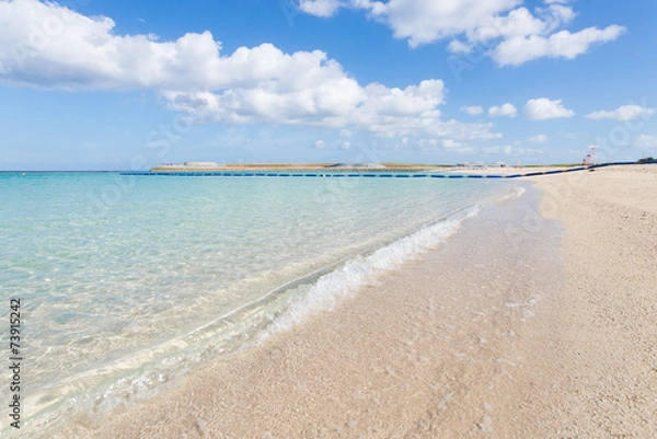 Obraz 沖縄のビーチ・トロピカルビーチ