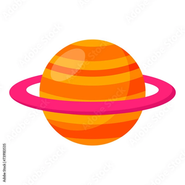 Fototapeta Planet icon.