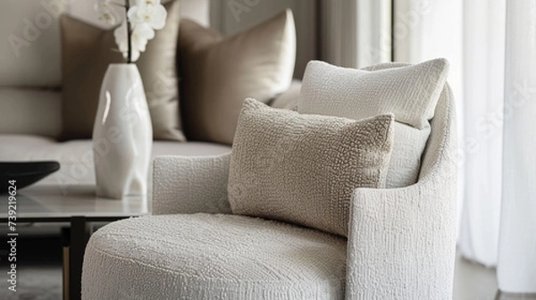 Obraz modern living room interior