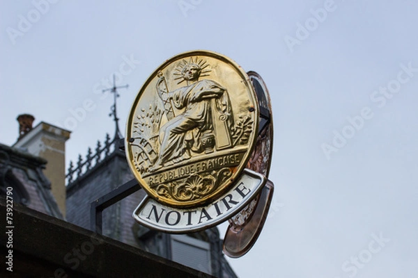 Obraz Notary