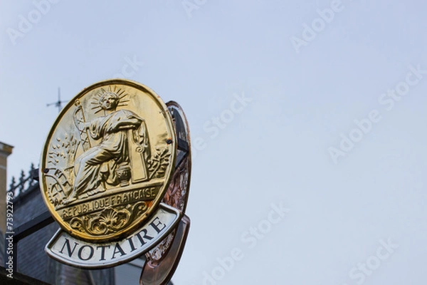 Obraz Notary