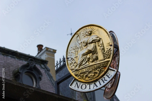 Obraz Notary