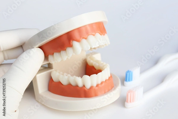 Fototapeta 医療イメージ　歯の治療