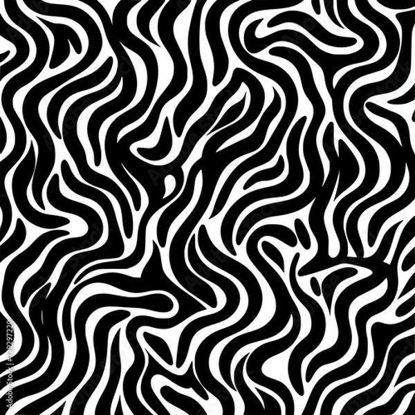 Fototapeta floral seamless pattern, pattern, flower pattern, geometric pattern, diagonal pattern, floral, flower, seamless, design, ornament, vector, decoration, art, wallpaper, leaf, illustration, black, style,