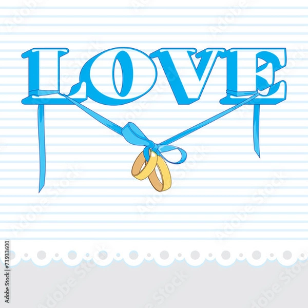 Fototapeta wedding rings