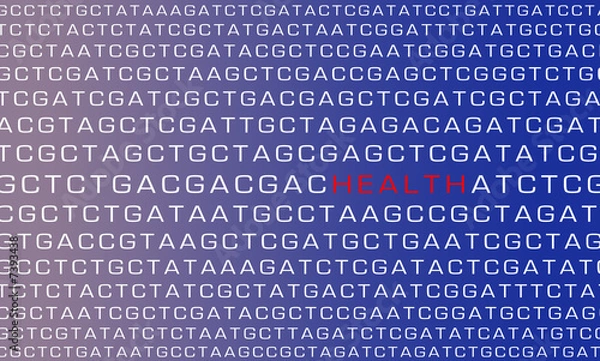 Fototapeta genetic analyses - health