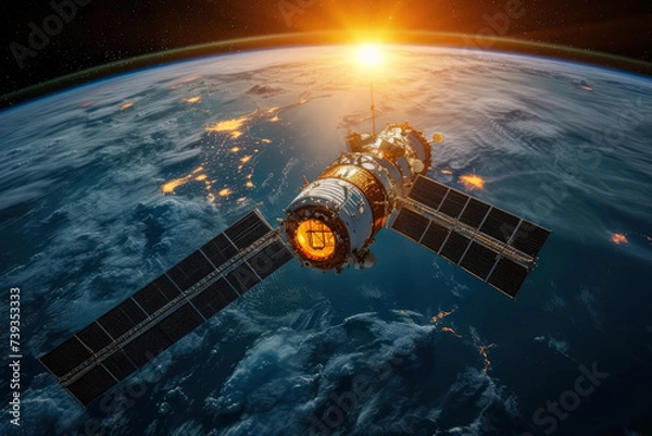 Obraz Space Economy Development: The space industry could see increased commercialization and business opportunities. Space tourism