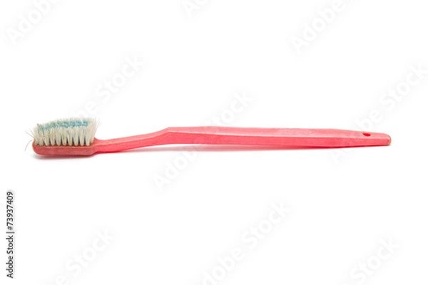 Obraz old toothbrush