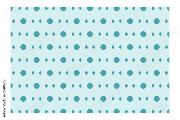 Obraz Seamless patterns in blue