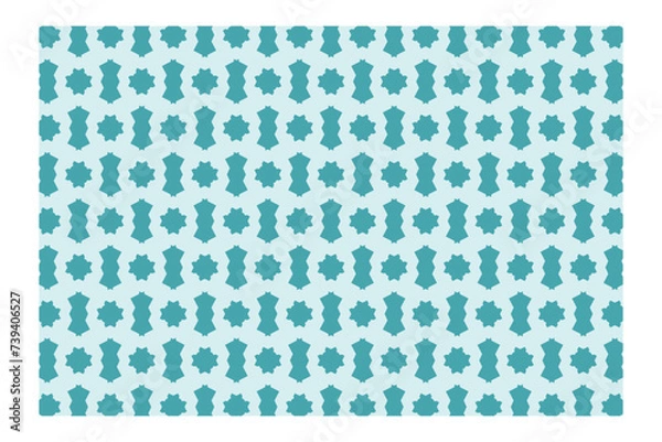 Obraz Seamless patterns in blue