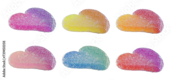 Obraz colored and isolated candy collection