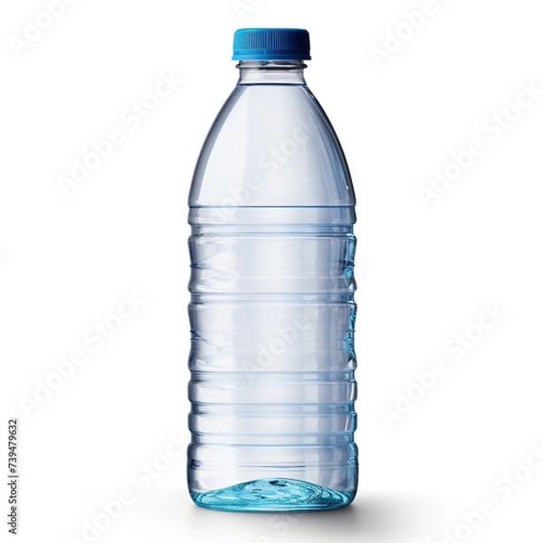 Obraz water bottle isolated on white