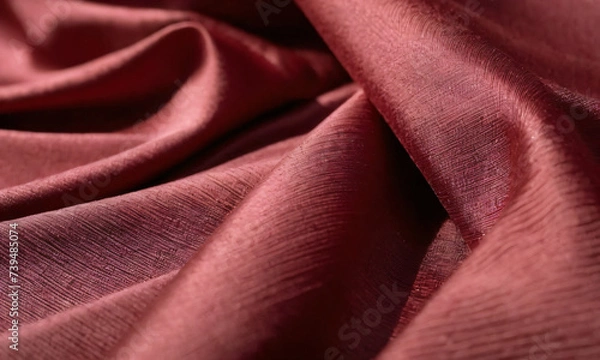 Fototapeta Luxurious silk, twisting, turning, texture, fabric, background image, fashion, luxury cloth