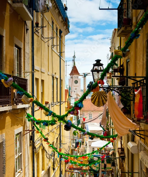 Obraz Festiwal dekoracji Santo Antonio