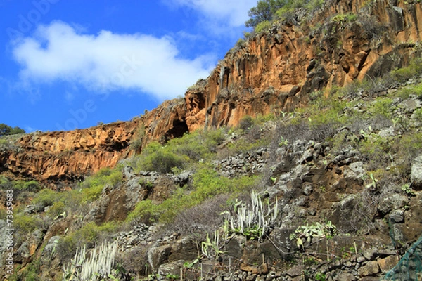 Obraz Rocks formed by the volcano