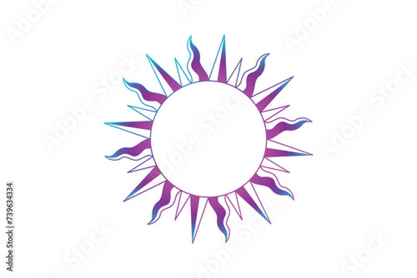 Obraz Fortune Flat Element Sticker Design