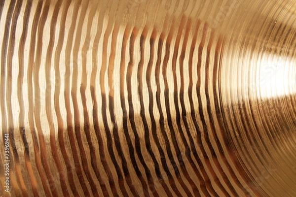 Fototapeta Cymbal texture