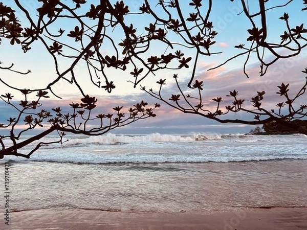 Fototapeta waves from the shore