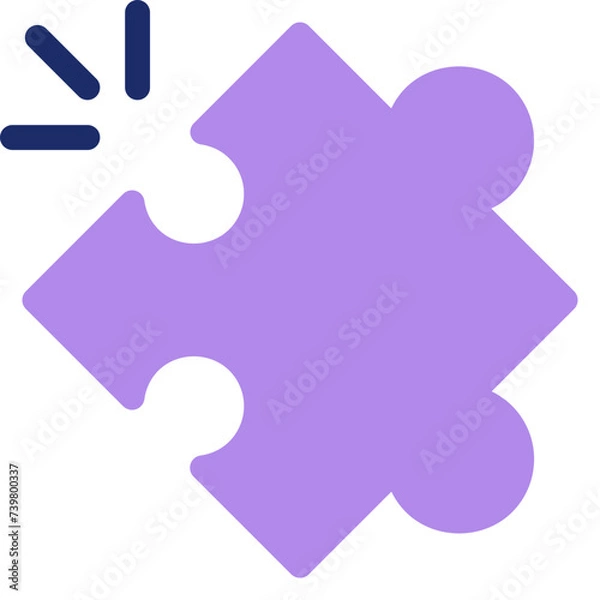 Obraz Customer Support Solution Icon in Dualtone Style