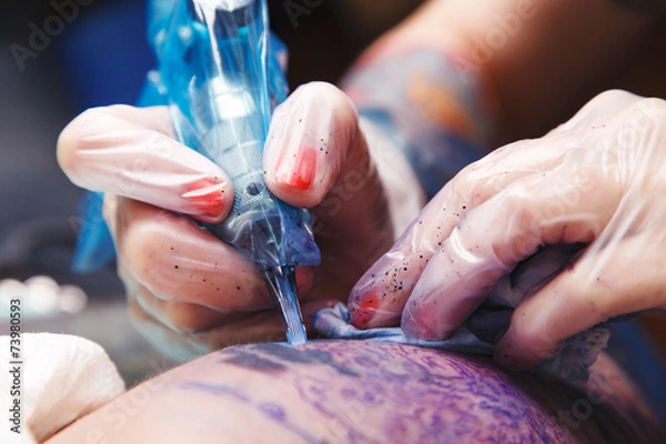 Obraz Machine for tattoos